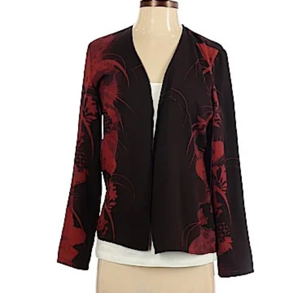 Citron Santa Monica silk blazer